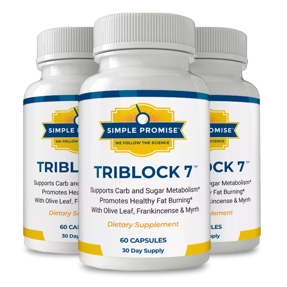 Three bottles of TriBlock7