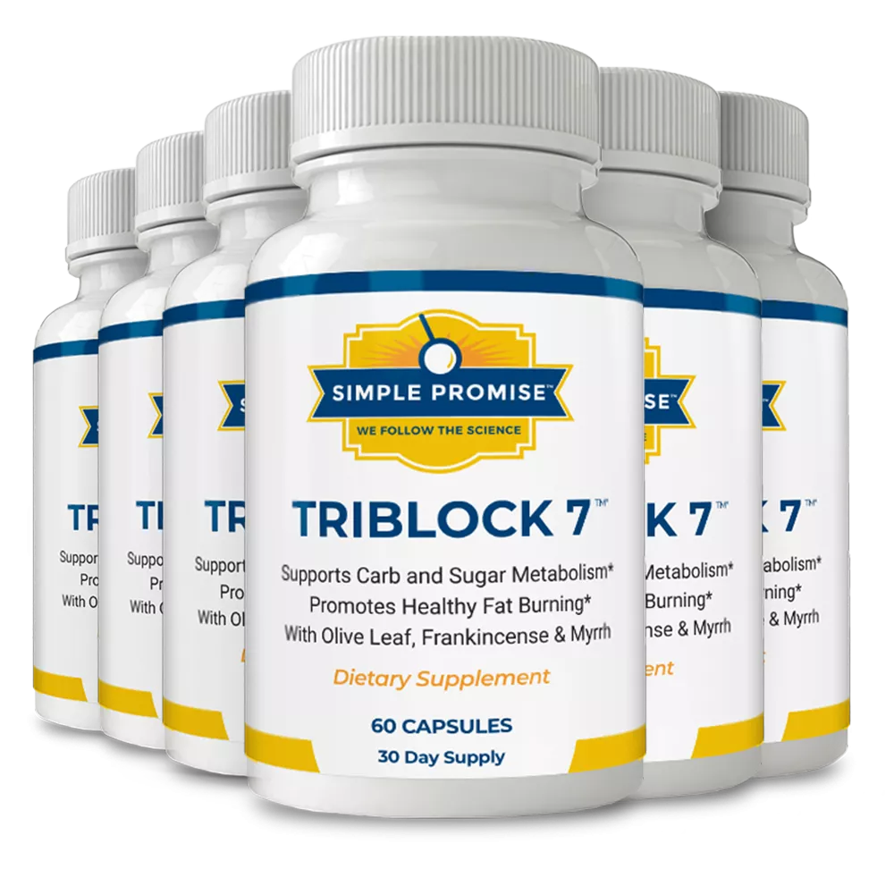 Six bottles of TriBlock7